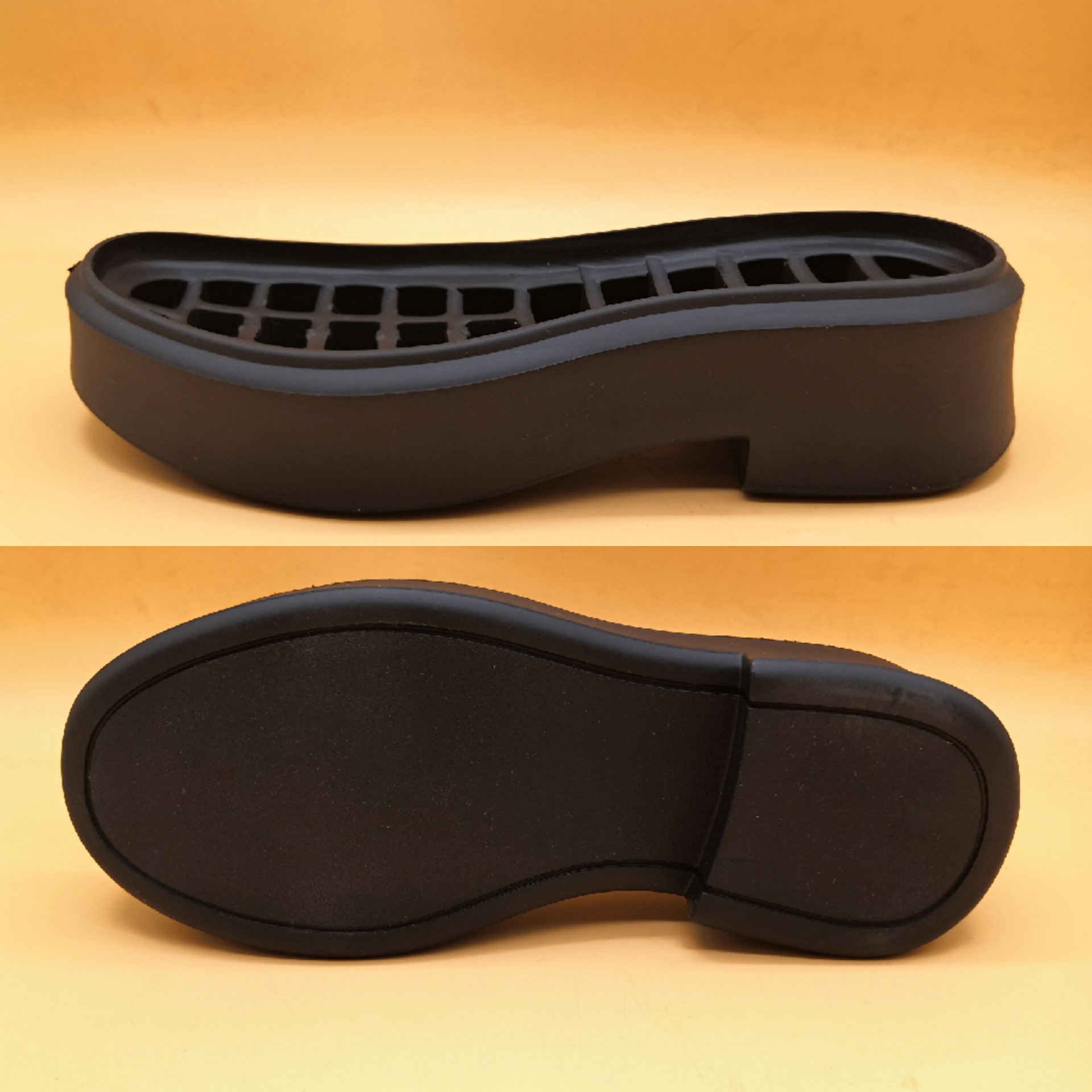 手工宽牛筋鞋底复合棉鞋拖鞋底精品加宽地板拖鞋底子防滑防水耐磨