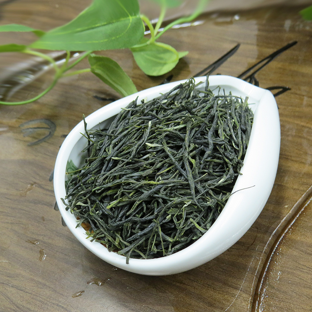 2020半坡毛尖名山蒙顶山茶直条毛尖茶叶栗香豆味绿茶散装四川茶叶