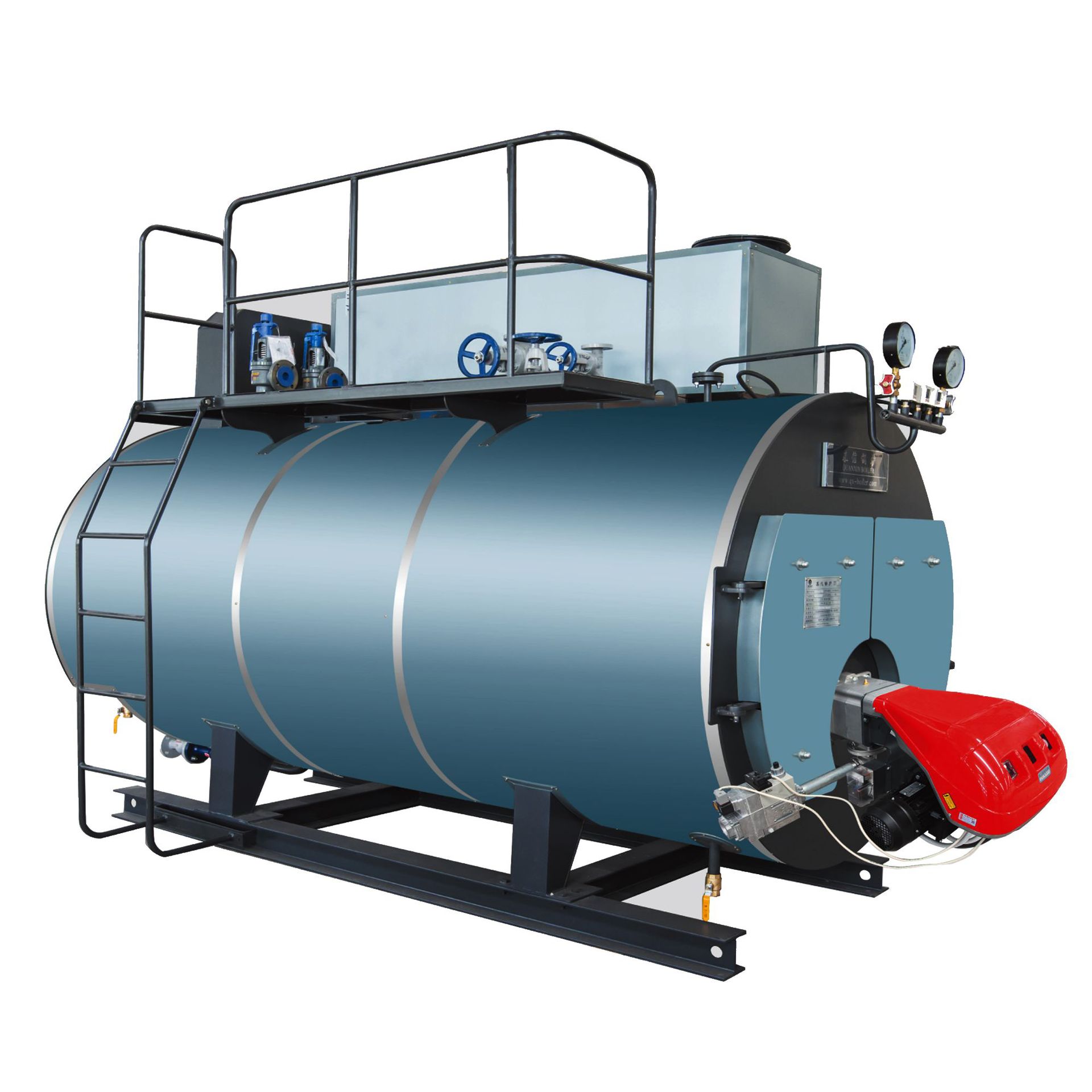 内蒙古锅炉厂供2吨120万大卡卧式燃气承压热水锅炉本体供暖锅炉