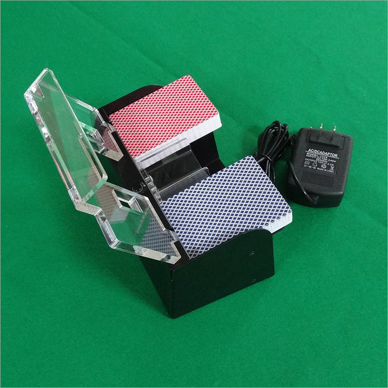 扑克牌洗牌机金属机身洗牌速度快声音小不卡牌跨境