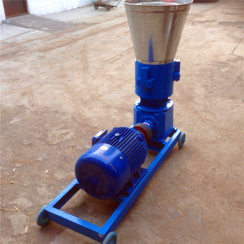 秸秆草粉饲料机 青草玉米鱼饵饲料颗粒机 大型中型小型饲料造粒机