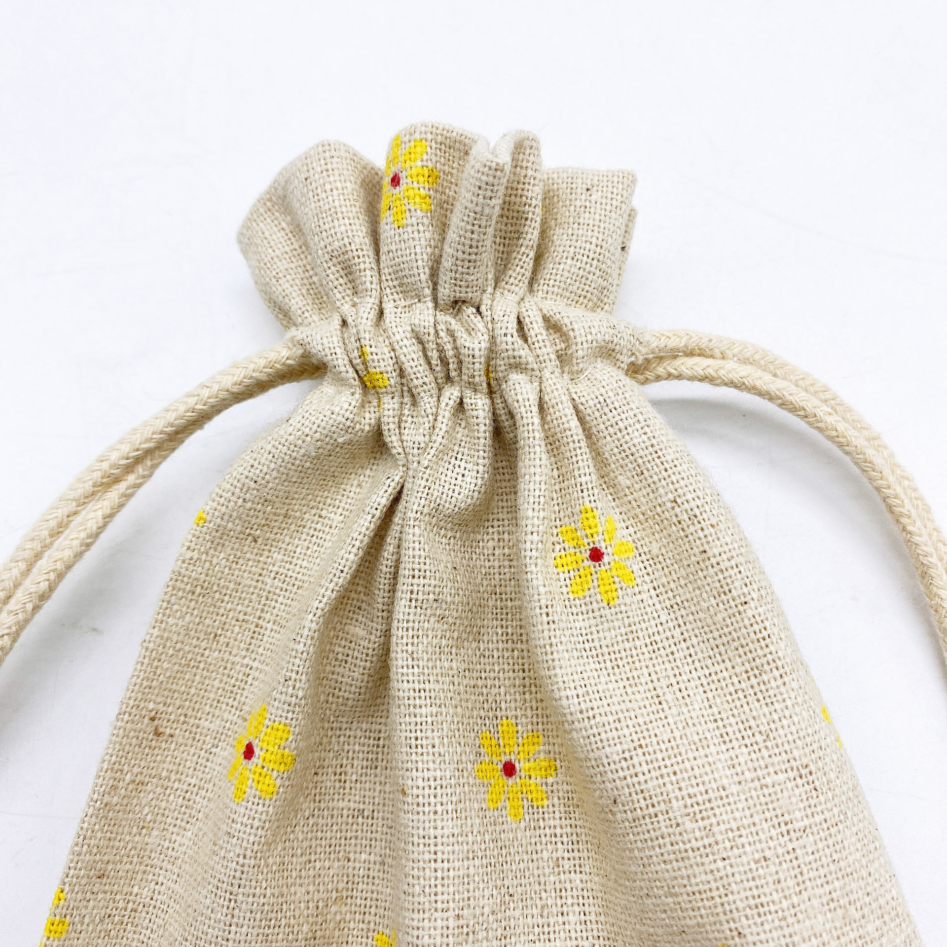 厂家定做创意礼品包装万圣节麻布束口袋 小邹菊圣诞麻布酒瓶袋