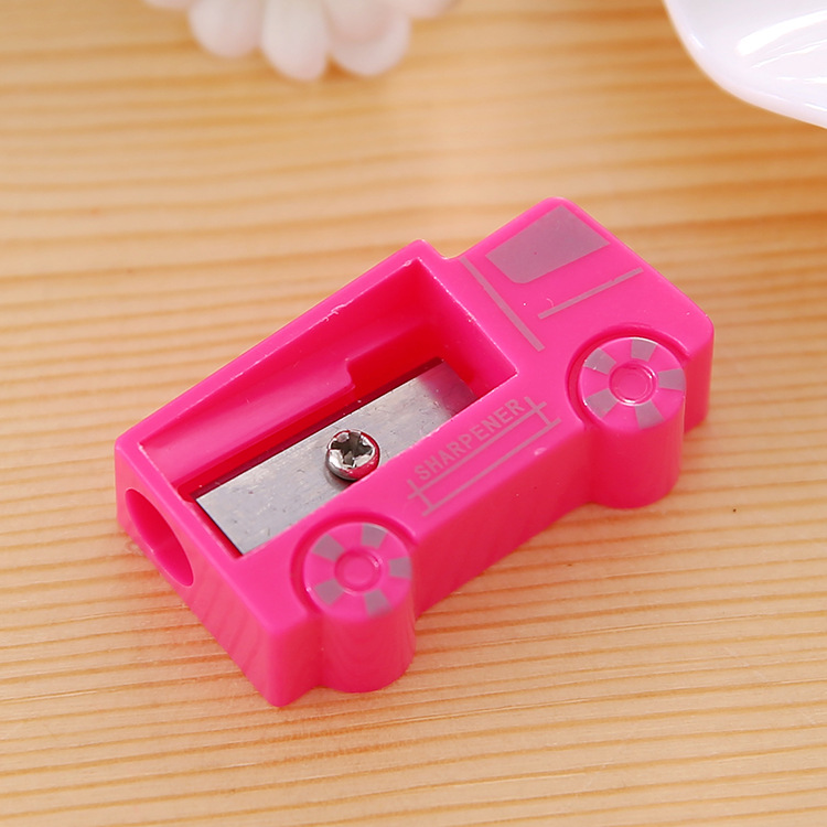 高思卡通猫咪兔子造型小卷笔刀削笔器笔刨学生文具厂家批发