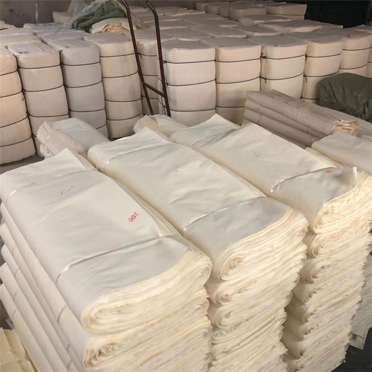 白布白坯布农村孝布涤纶涤棉平纹胚布布料厂家直销殡葬用布32*32