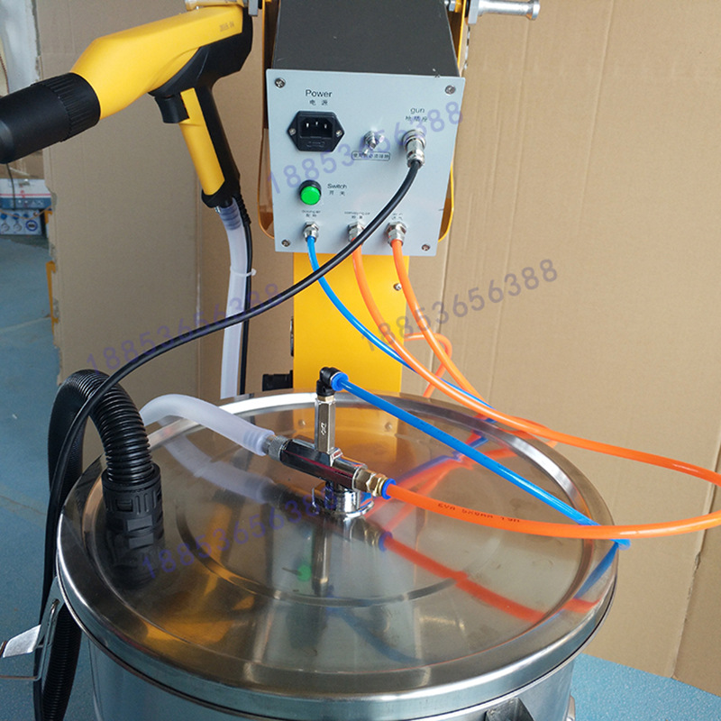 静电喷塑机方头智能按键式粉末注塑喷涂机自动喷粉机喷枪喷漆设备