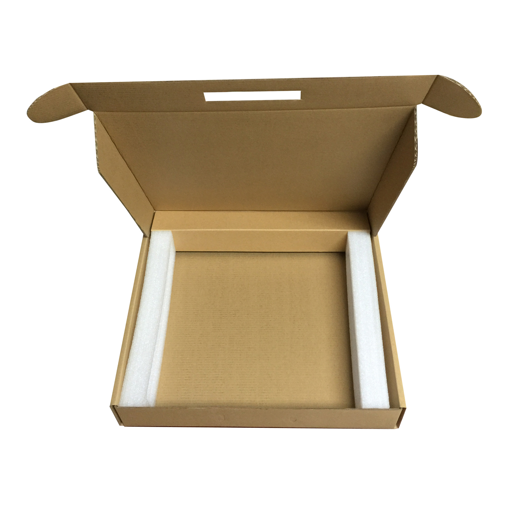 瓦楞纸五层双坑牛皮纸飞机盒翻新手提笔记本电脑包包装盒