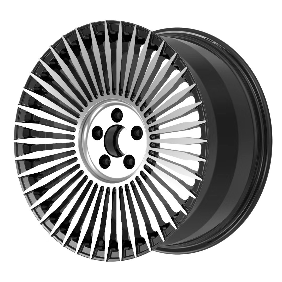 锻造轿车轮毂改装 19英寸锻造轮毂 车轮 车毂 改装 锻造 车轮改装