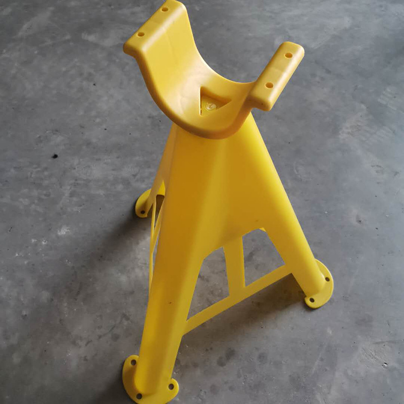 厂家供应电缆支架固定三角支架工地施工黄色放线架