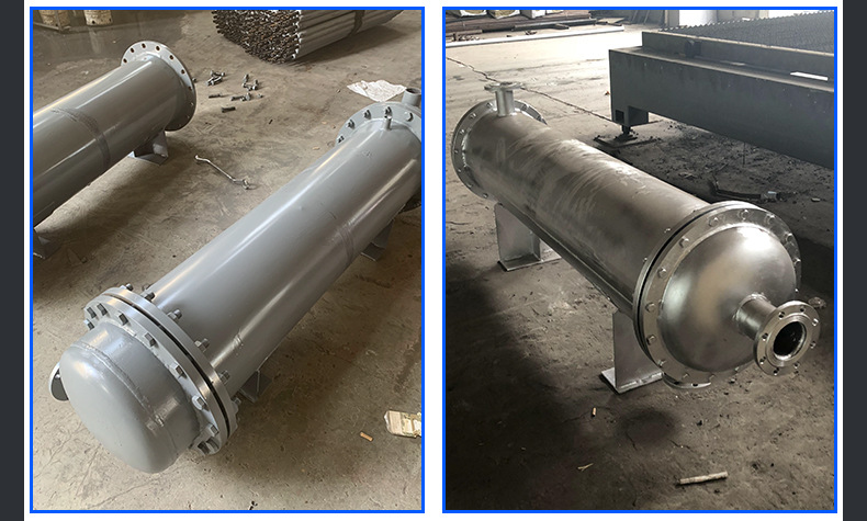 不锈钢列管式冷凝器蒸汽加热器批发油水冷却器蒸发器冷凝器定制