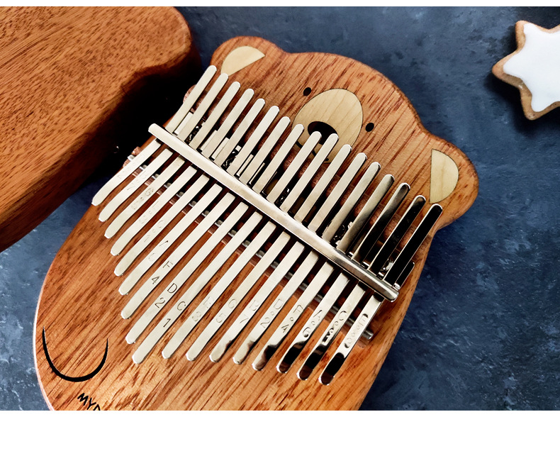 玛伦拇指琴17音卡林巴琴板式21音kalimba琴初学者成人学生女乐器