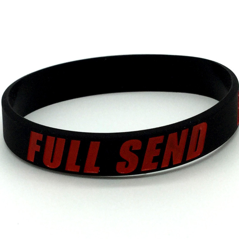 full sender silicone wristband bracelet 硅胶手环手腕带