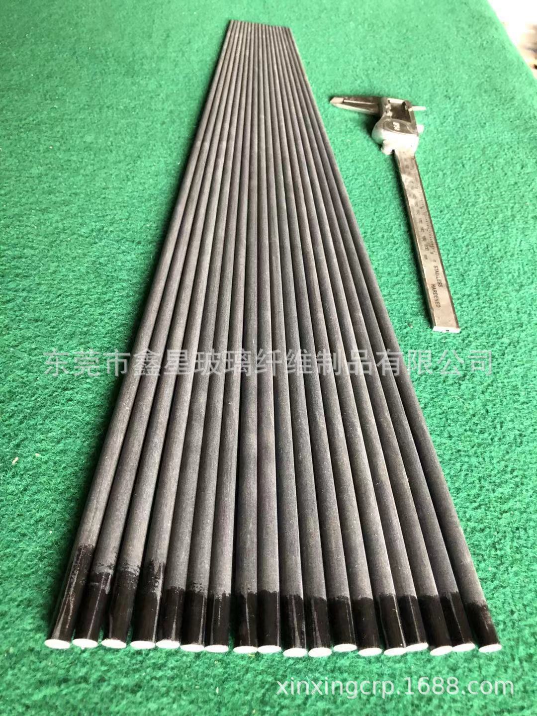 实心玻璃纤维棒锥形杆旗杆专用锥形纤维棒数控磨玻璃纤维锥形棒