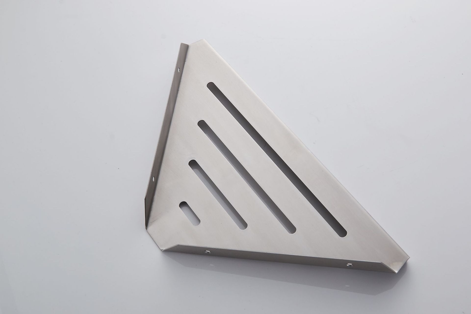 304不锈钢浴室三角蓝角架 酒店工程角蓝转角架卫生间收纳置物架