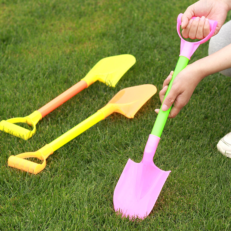 Children's Beach Shovel Large Size 50cm Baby Sand Playing Shovel Sand Snow Digging Tool Sand Digging Shovel Water Toys Wholesale