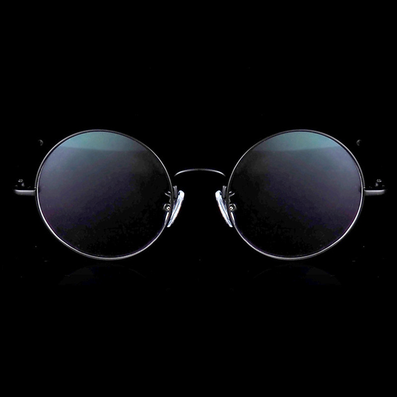 sunny现货批发新款时尚全记忆钛合金眼镜框架复古近视防蓝光眼镜