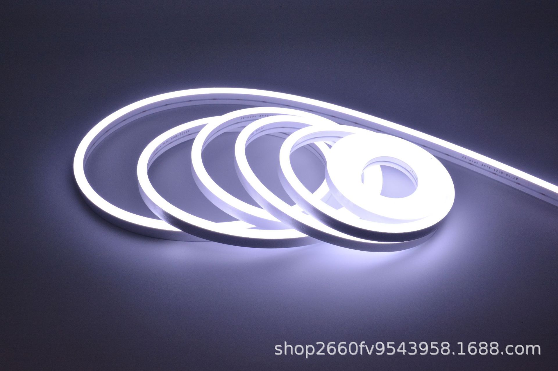 led6x12硅胶霓虹灯带 防水 防冻 耐冻 防火 耐高温纯硅胶led灯带