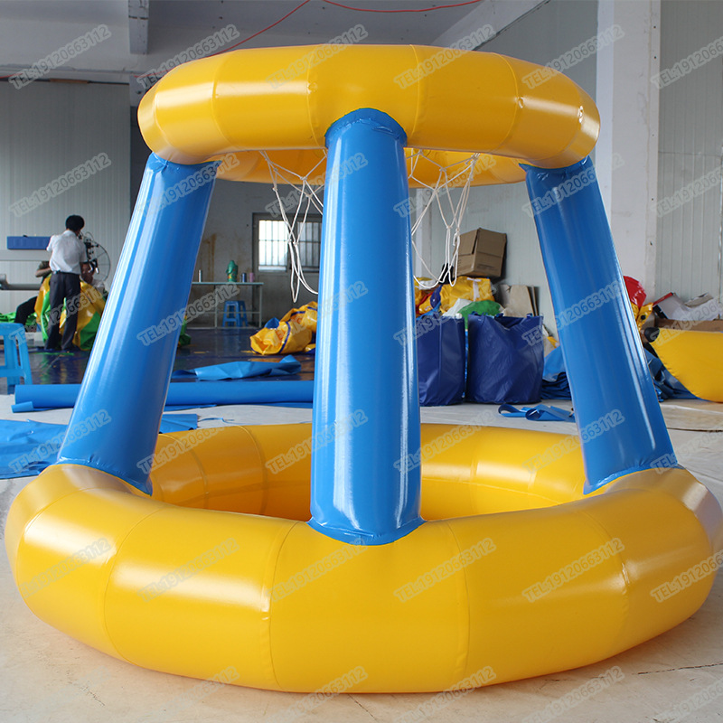 充气水上旋转陀螺网红迪斯科船海上游艇快艇摩托艇拖拉魔力转圈圈