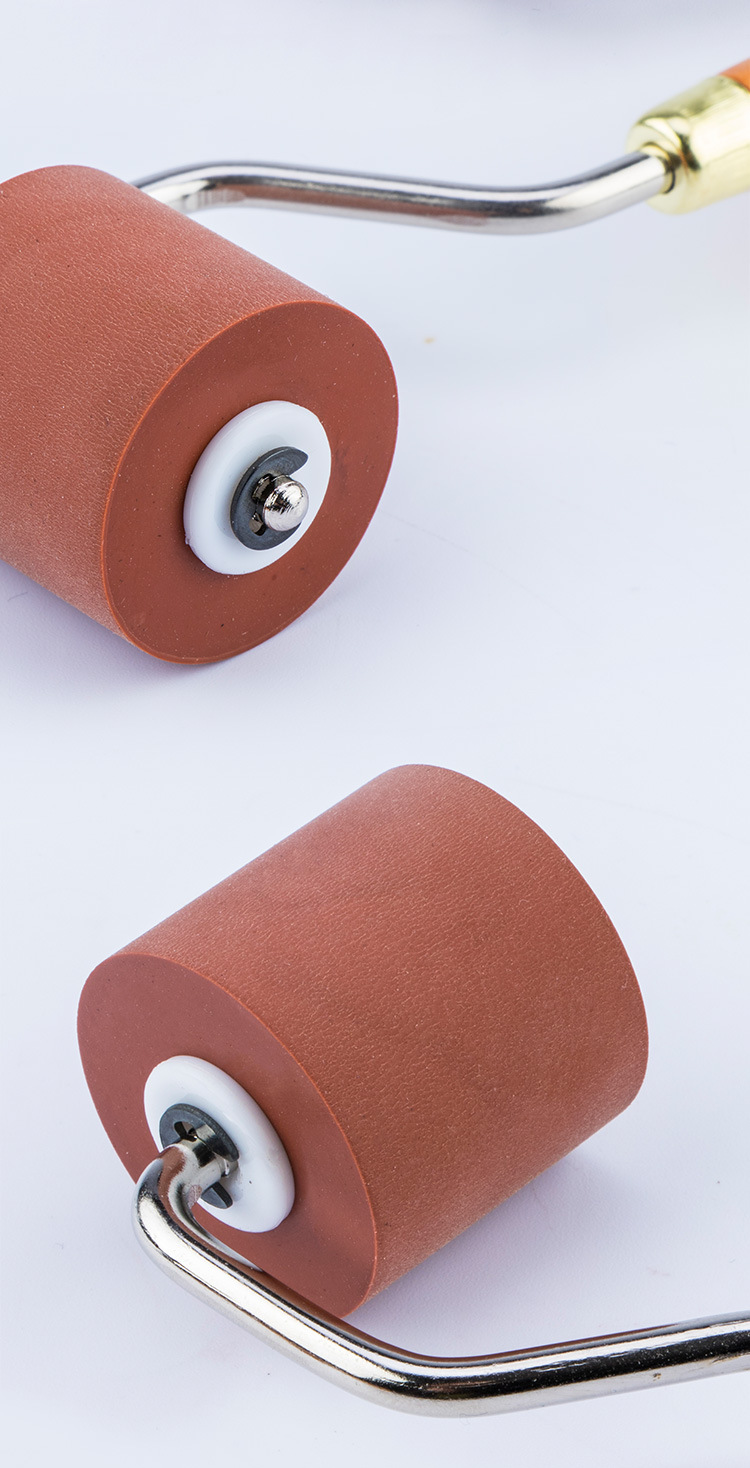 中盛画材 专业版画油墨滚筒 橡胶滚轮版画用 橡胶辊版画工具