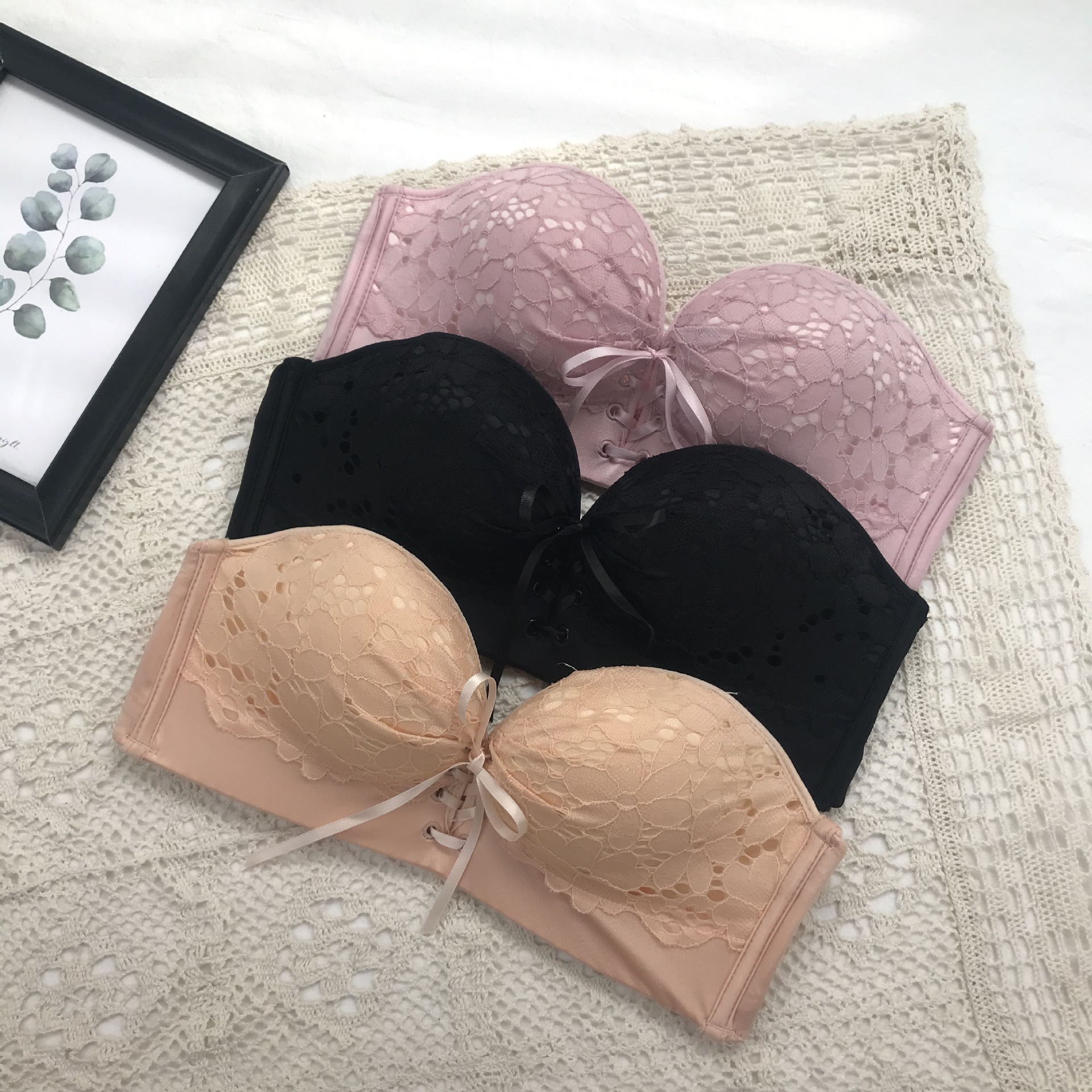 壹号姐姐文胸2020新款舒适无痕内衣女无钢圈聚拢调整型收副乳胸罩