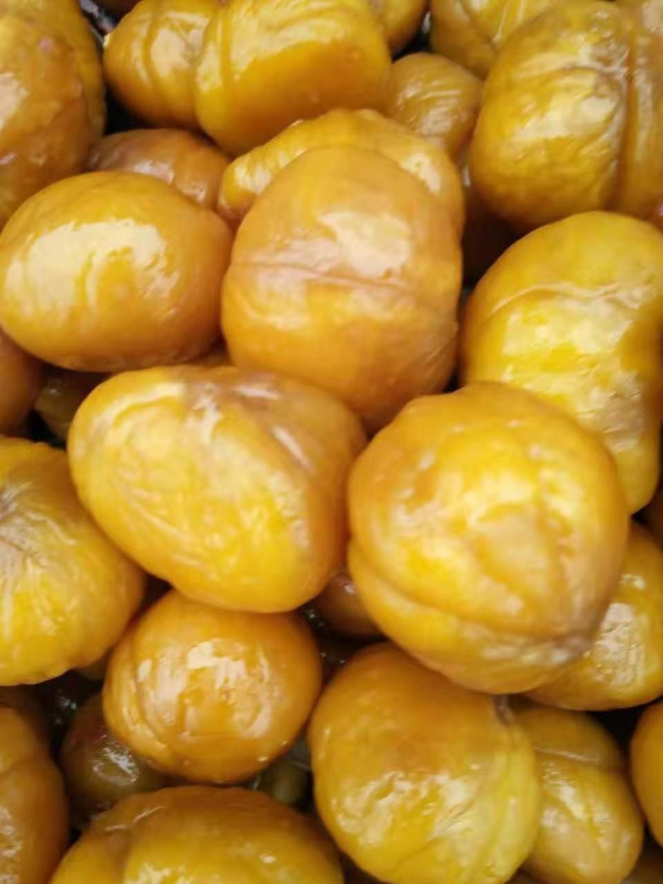 甘栗仁蜜汁油栗仁新鲜熟栗子仁即食休闲零食坚果板栗仁