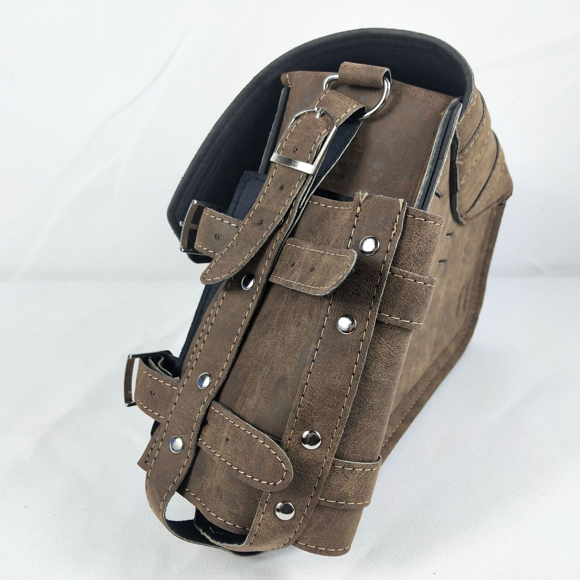 摩托车边包哈雷xl883 1200 x48肥仔软尾复古太子车改装挂包侧边包