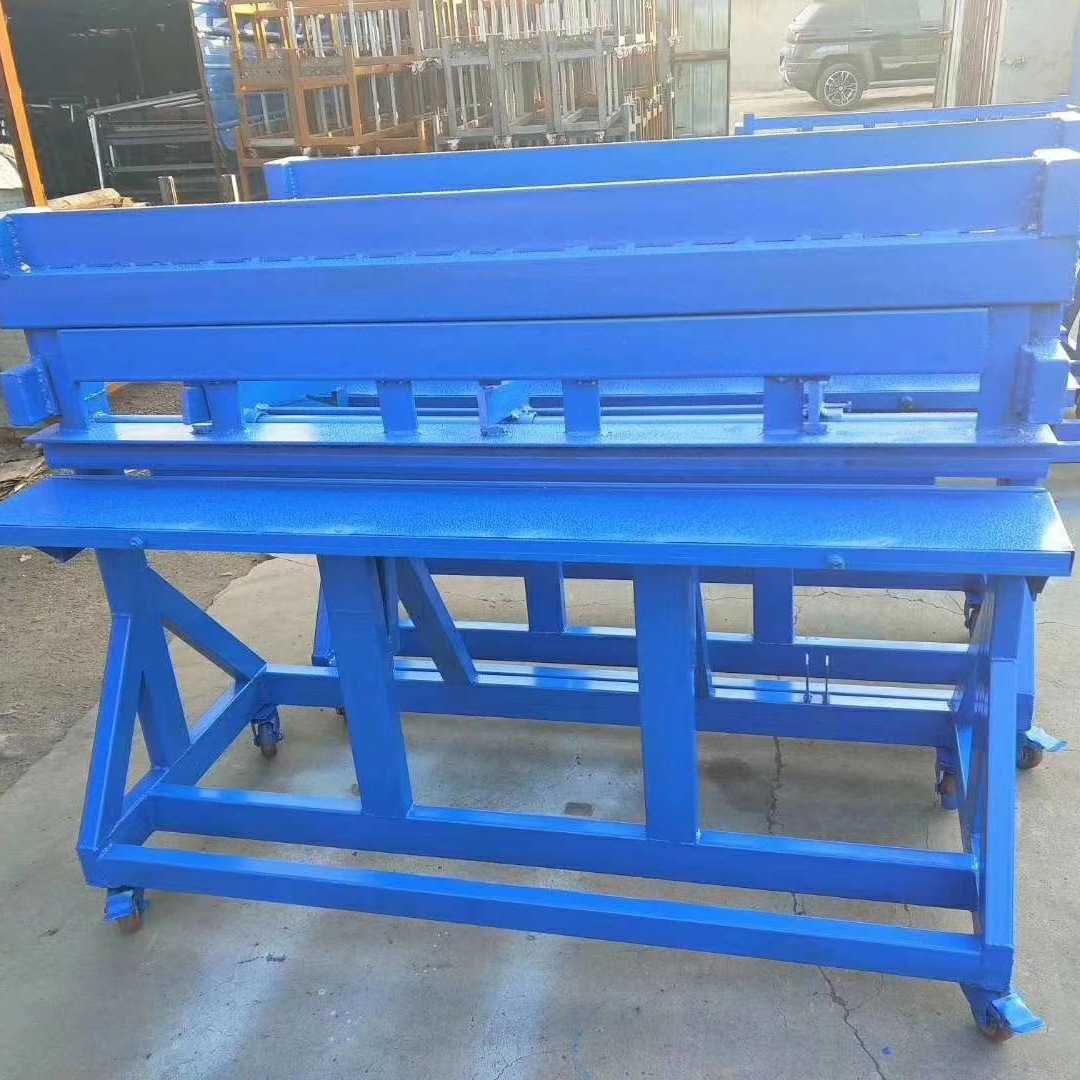 供应手动折边机金刚网手动折板机钢板折弯机气动折边机