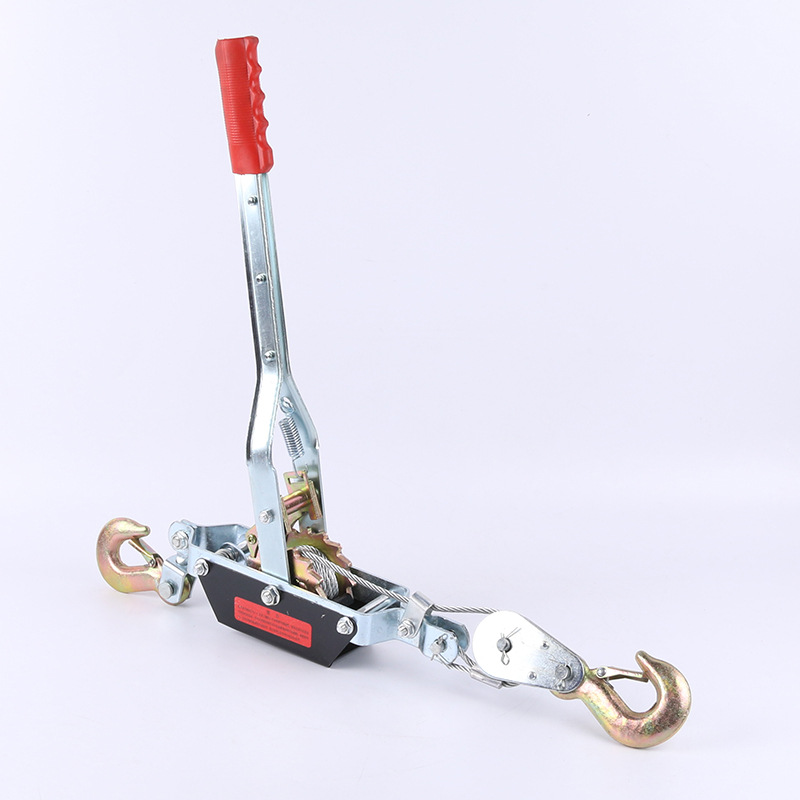 双钩手板牵引器 五金工具手动锻造紧线器钢丝绳紧绳器 卡线器