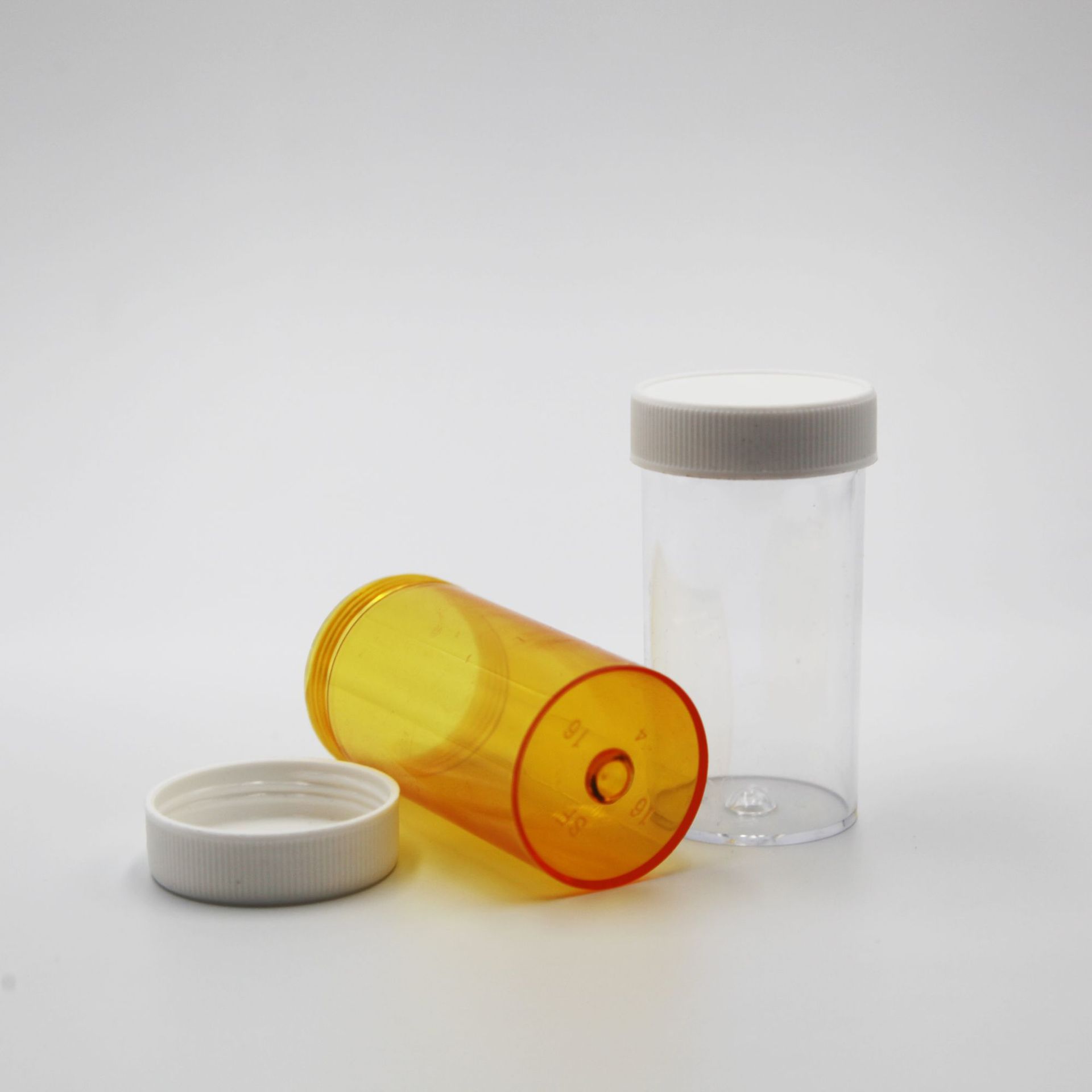 30ml/16dr螺纹盖塑料瓶 儿童安全塑料瓶 pp/ps药瓶 直筒塑料瓶