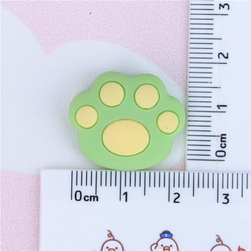 Cream Glue Epoxy DIY Homemade Phone Case Cat Paw Hand-Shaped Brush Resin Accessories Barrettes Head Rope