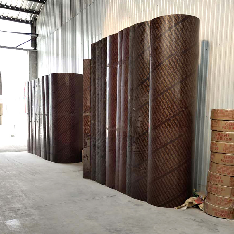 现货供应建筑圆柱模板 新型建筑木模板 圆模版尺寸标准可定制