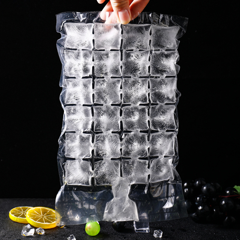 Disposable Ice Pack Ice Cube Mold Ice Cube Tray Ice Cube Bag Ice Maker Ice Film Frozen Passion Fruit Homemade Mold Wholesale
