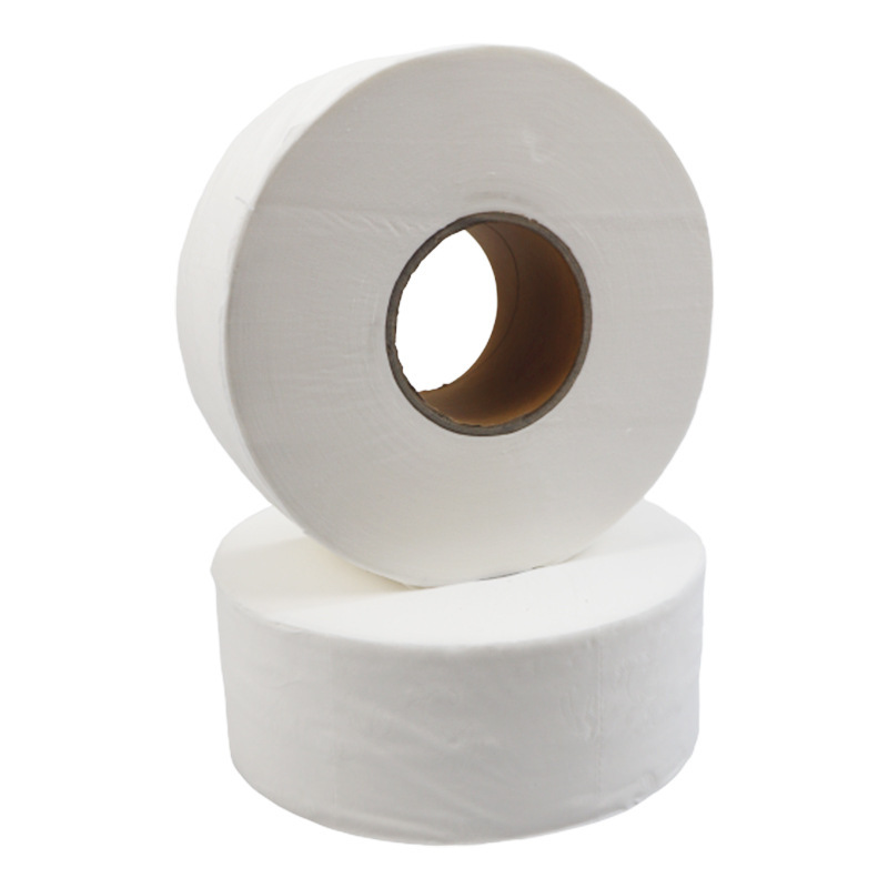 Zhenbao Large Toilet Paper Roll Hotel Business Fourth Floor Web 12 Rolls Toilet Large Plate Roll Paper in Stock Wholesale