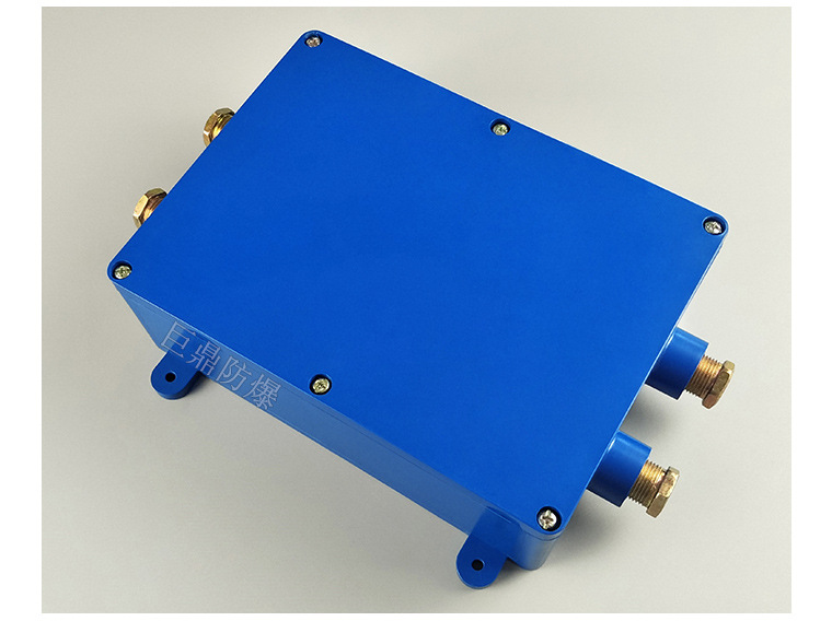 fhg4矿用防爆光纤接线盒 四通光缆盘纤盒 24芯48芯防爆光缆接线盒