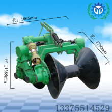双边筑埂机圆盘式中开打夯机水田起埂机修复旧梗筑埂机全齿轮传动