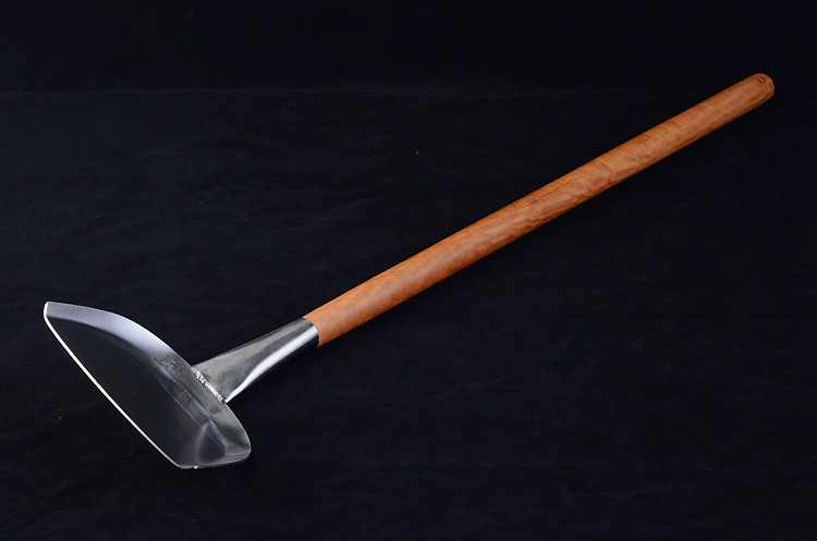 厨师大锅铲食堂加大号炒菜铲商用大号木柄铲厨房炒菜铲方形大铲头