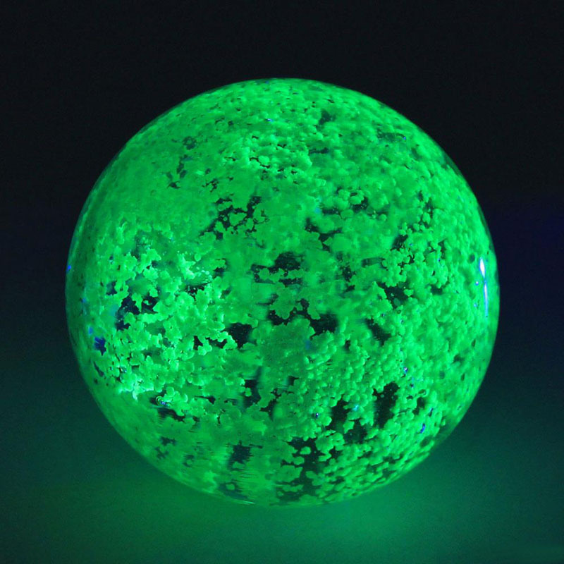 透明玻璃球烧制高温1050度高效发光夜光颗粒3毫米大小夜光颗粒