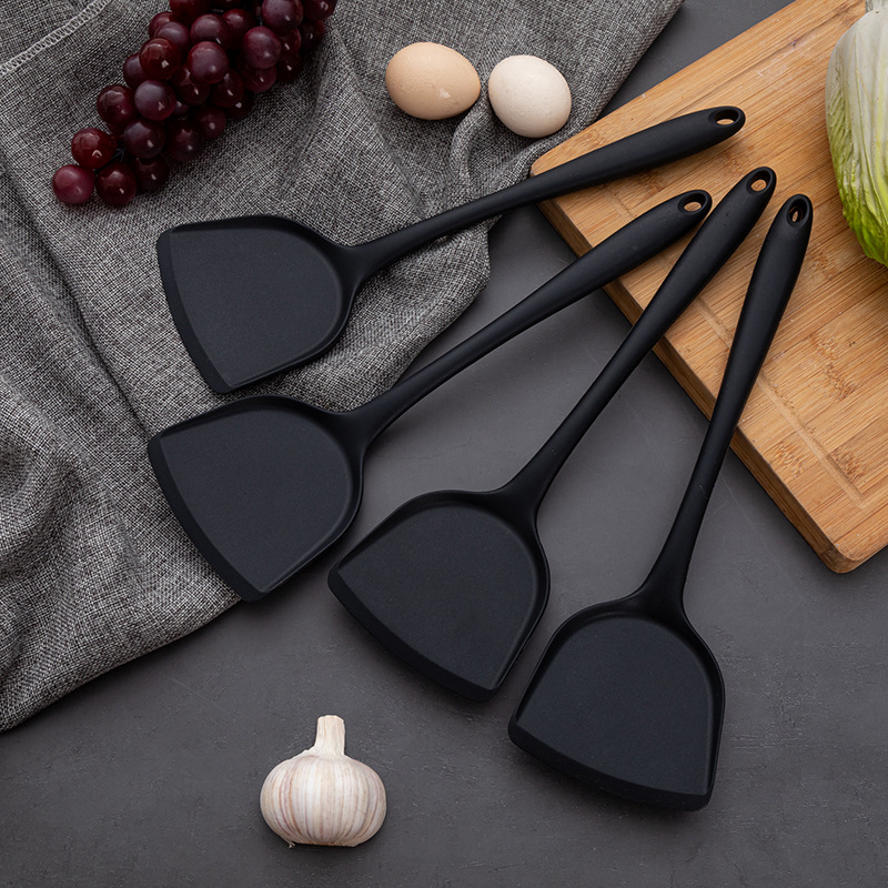 厂家热卖硅胶锅铲炒菜铲子厨房用具烹饪勺铲不粘锅硅胶厨具批发