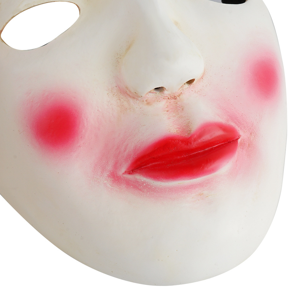 珍藏版人类清除计划god恐怖面具笑脸十字面具全脸面具树脂礼品