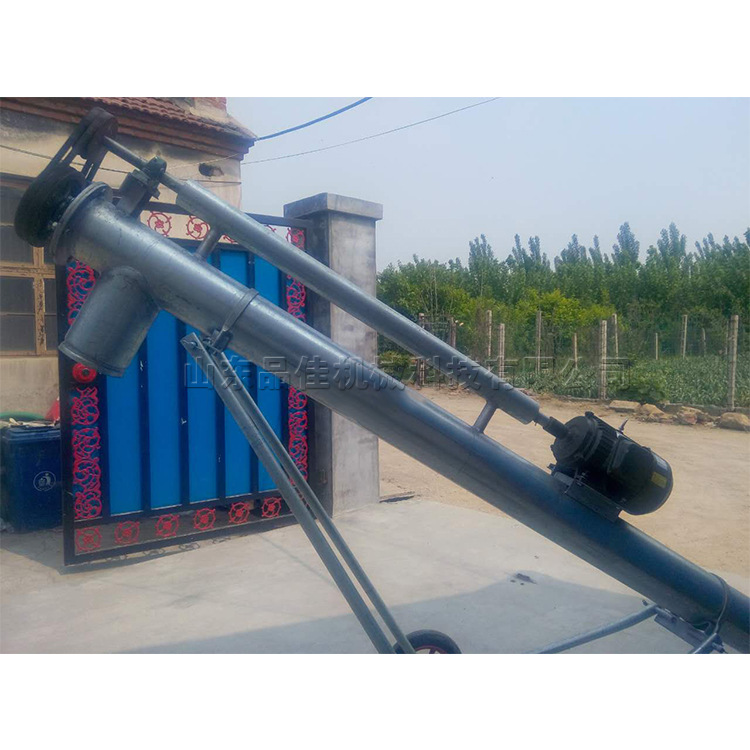 养殖场畜牧粪便吸粪机 绞龙式干湿领用抽粪机 猪舍鸡舍自动清粪机