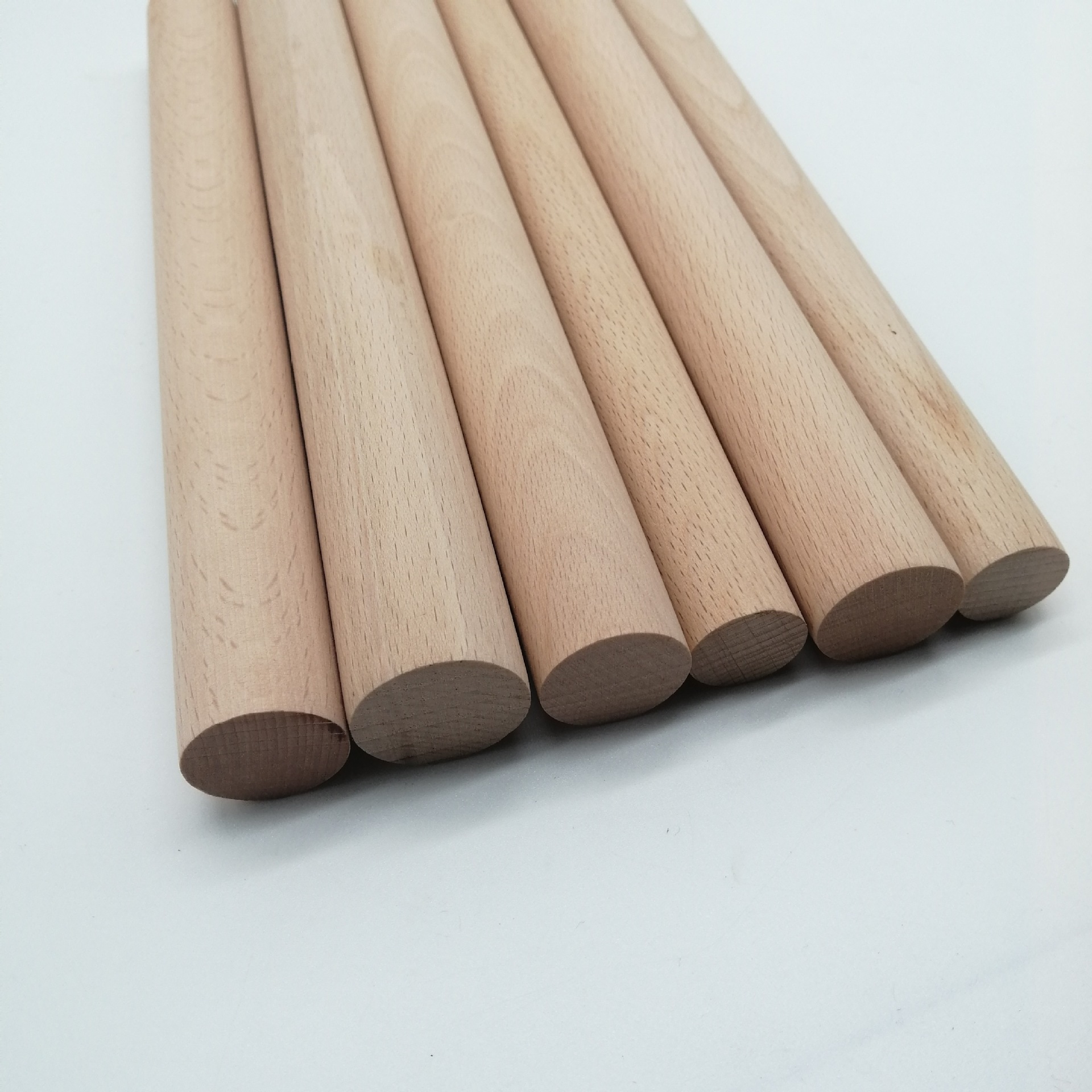 榉木实木木棍 圆木棒 原木棒木旗杆榉木圆木棍diy定做厂家