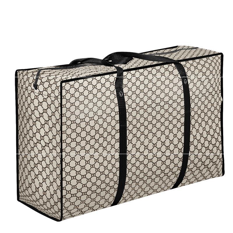 行李袋手提编织袋搬家打包袋装衣服的袋子收纳袋子衣物棉被整理袋