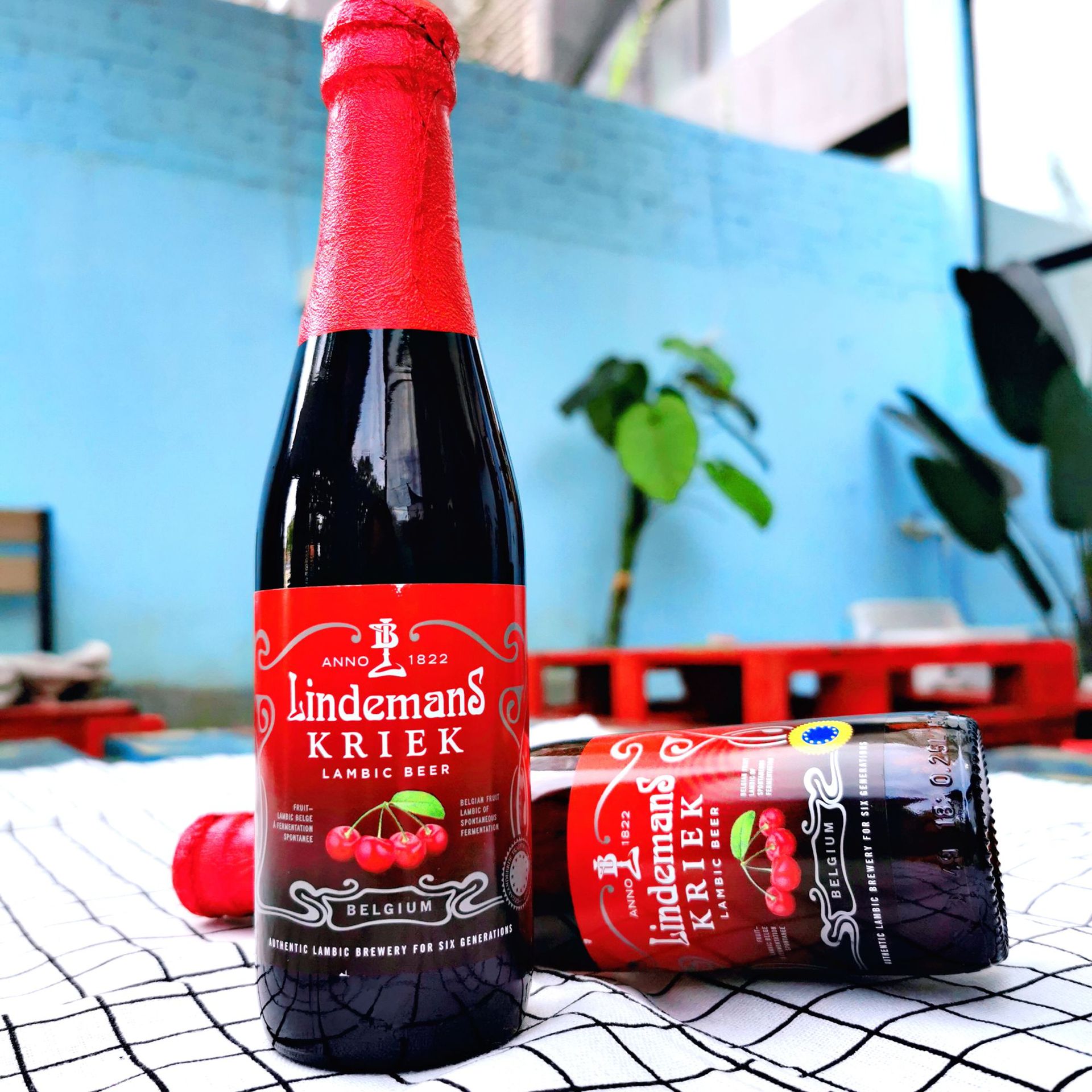 比利时原装进口果味啤酒林德曼水果啤酒250ml24瓶整箱8种果味