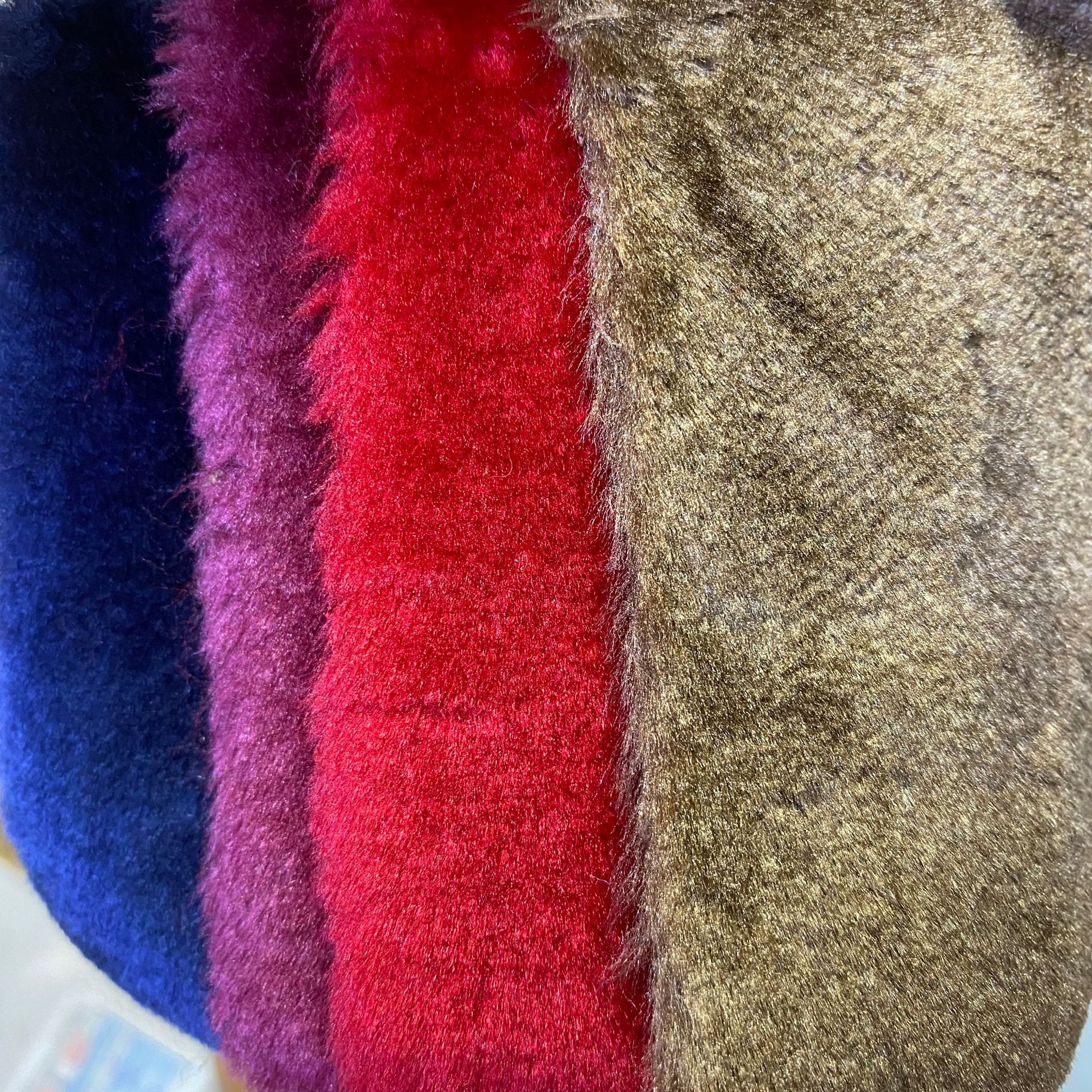 1000克超柔 平剪绒 加厚割圈绒 仿超柔 服装内胆鞋材玩具绒面料