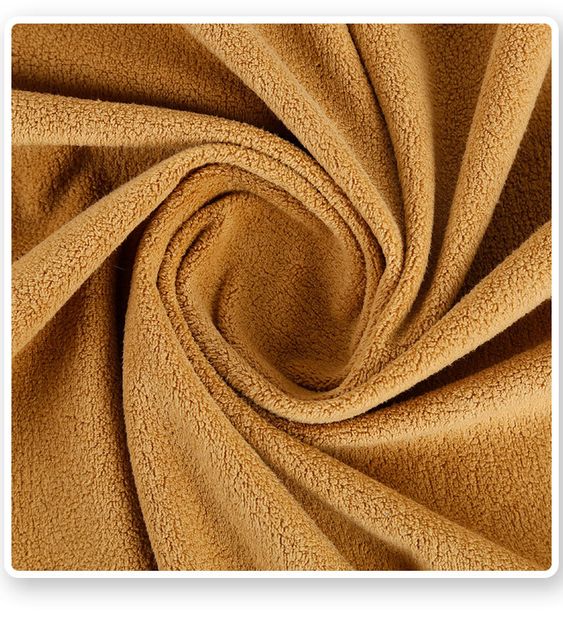 现货供应羊羔绒布富皮绒颗粒绒女装大衣外套抱枕靠垫沙发面料现货