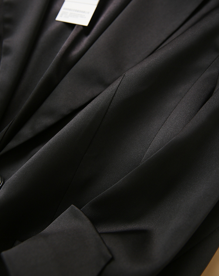 zoj品质通勤西装外套女2021秋季女装小个子西装新款时尚小西服供