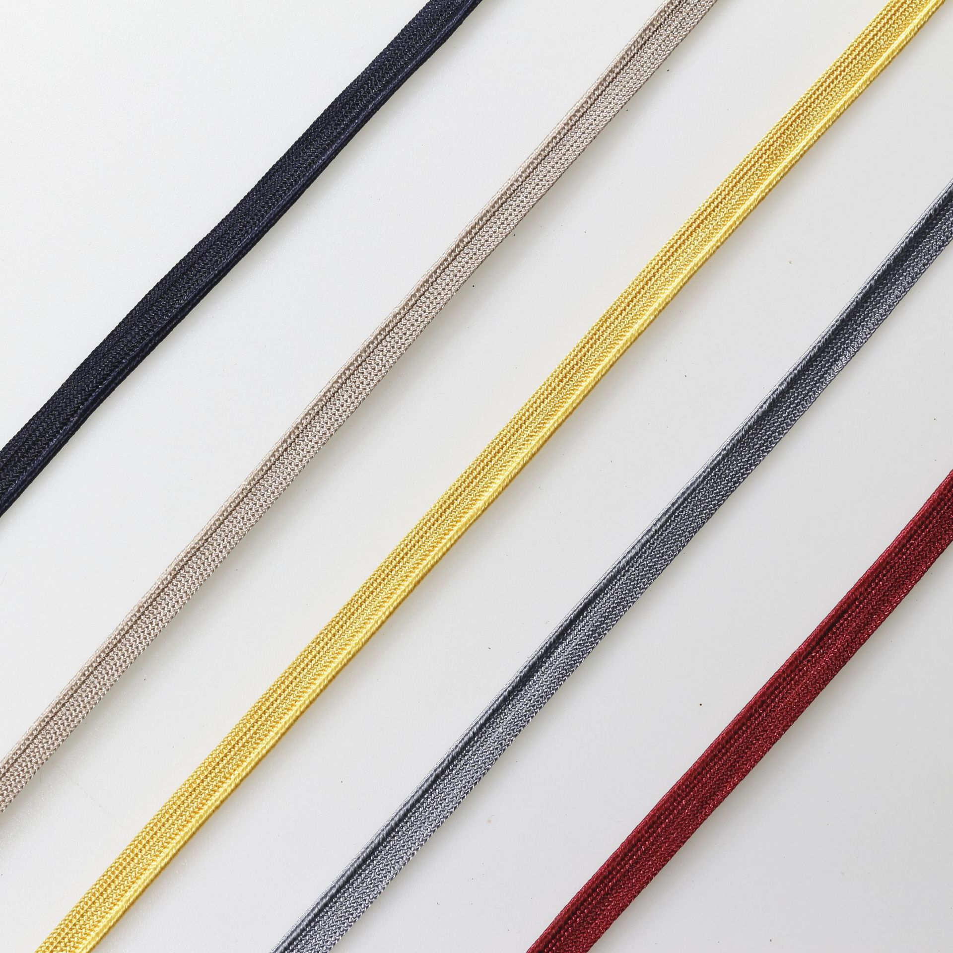 涤纶子母带牙子带嵌条 运动服花边滚边带 抱枕被套包边条服装辅料