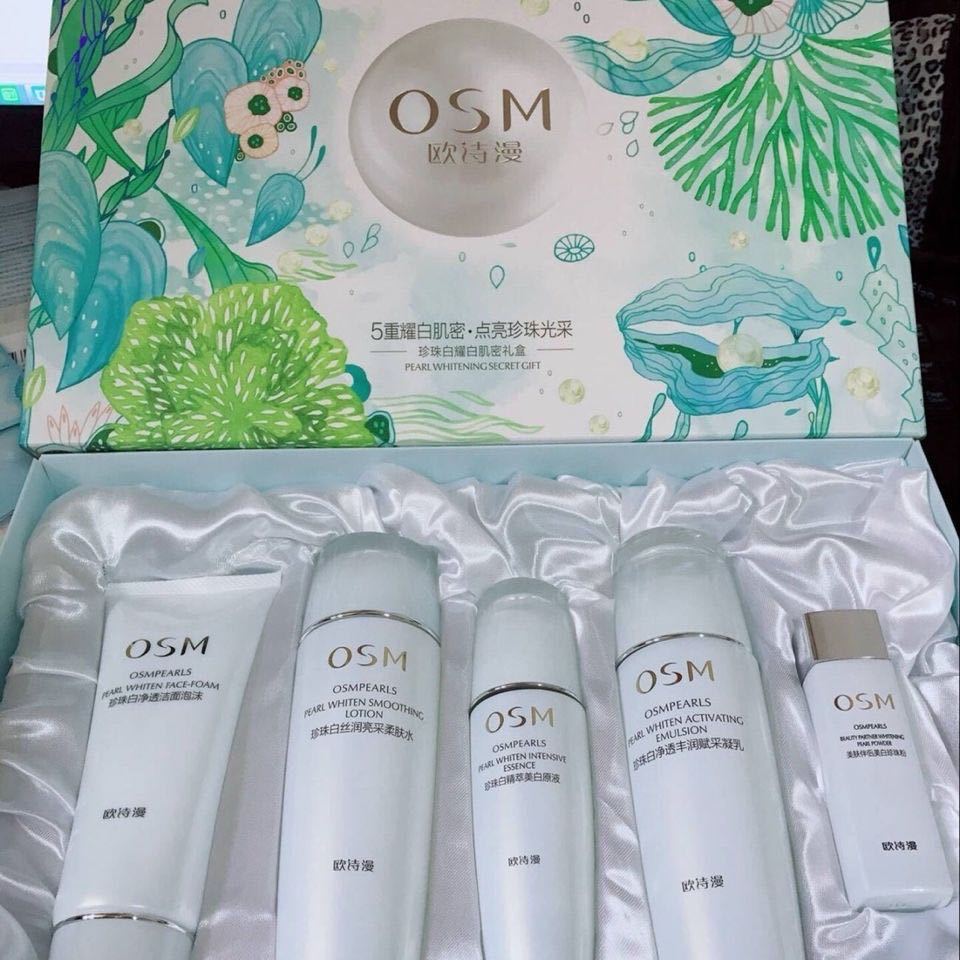 欧诗漫珍珠白礼盒 套合