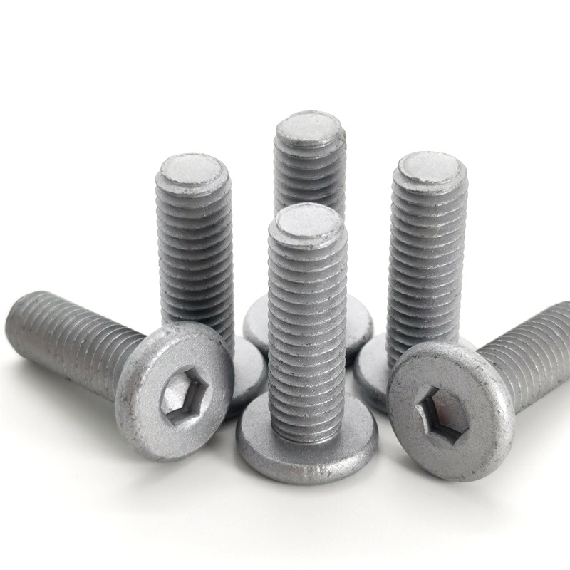 达克罗系列 平头 六角法兰面螺栓达克罗螺杆螺丝【低价定制出售】