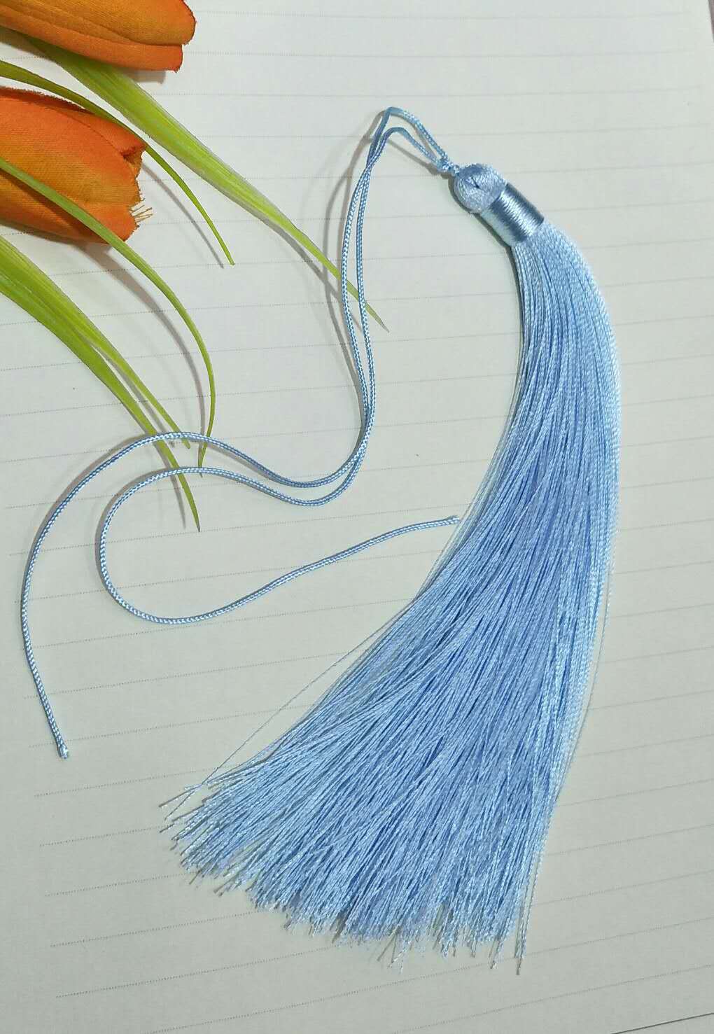 古风工艺品15公分扇子流苏穗子 diy锦纶汉服配饰吊穗扇子流苏批发