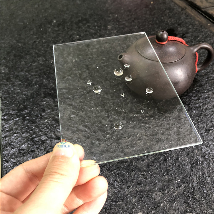 磨亮边钢化玻璃 超白高透光平板钢化玻璃 磨光边防油污钢化玻璃